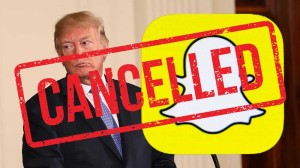 Trump-Snapchat